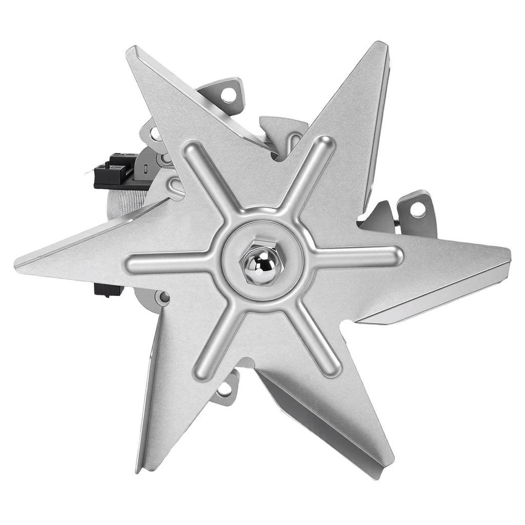 Drying Oven Fan Motor Aluminum 6 Blades Fan Motor Replacement Part for Constant Temperature Oven