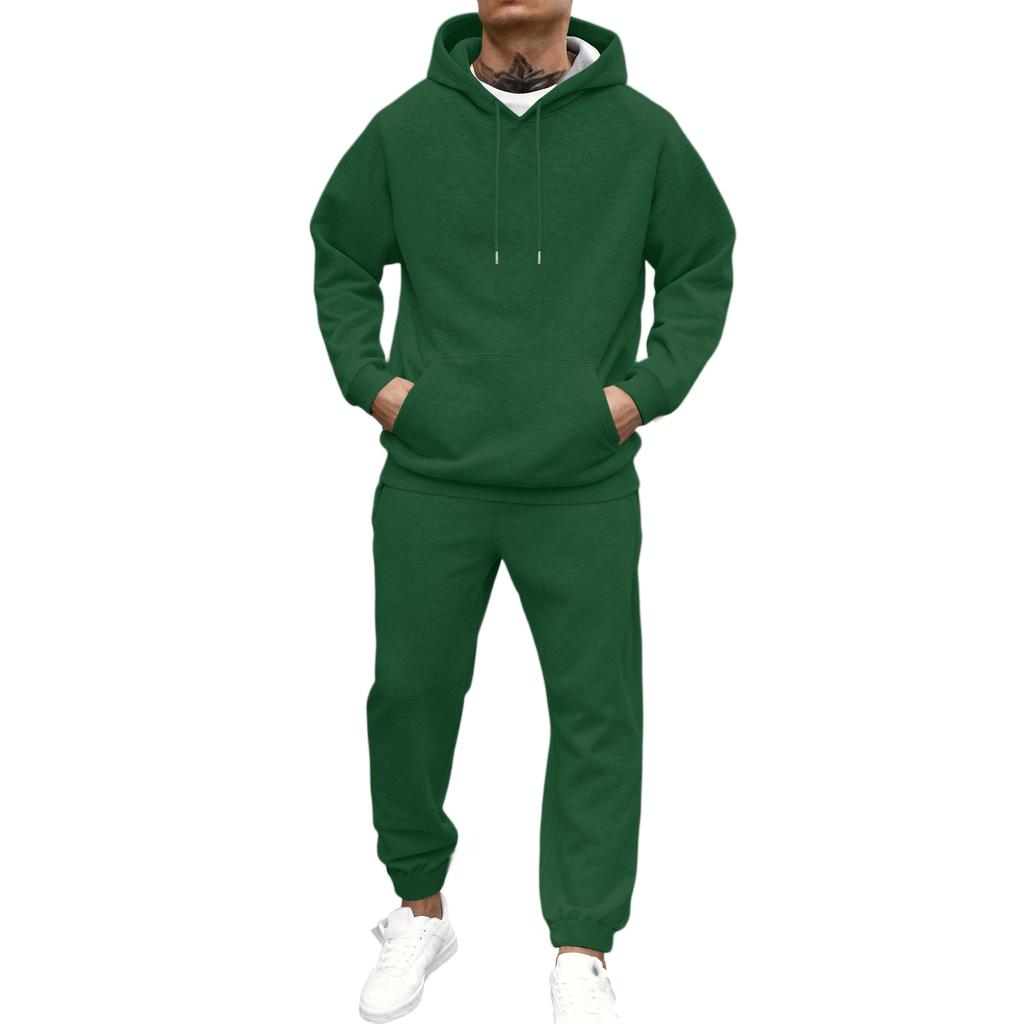 Men's Fall/Winter Hooded Sports Set