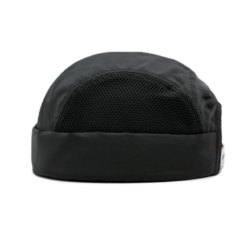 Mesh Roll Fisherman Sag Round Slimming Watch Solid Summer Refreshing Fashionable Hat for Stylish Hat Men's Cap, Cap, No-Brim Cap, Cap, Cap, Cap, Cap,
