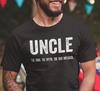 Funny Uncle T-shirt, Uncle The Bad Influence T Shirt, Funny Sarcastic Family Tee