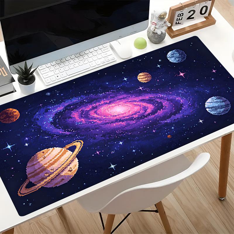 Highquality Starry Sky Mouse Pad Gaming Mousepads Durable Antifray Mousepad Game Computer Mausepad Space Galaxy Keyboard Pad