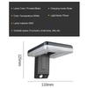 120 Degree Foldable LED Solar Light Motion Sensor 3 Modes Solar Garden Lamp Waterproof Rechargeable Outdoor Wall Lamp