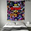Brawl Stars Pattern Home Decor Tapestry, Wall Hanging, Decorative RV Wall Cloth.XGT0914118