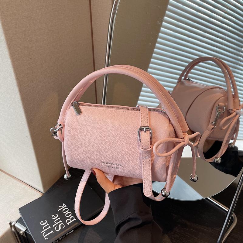 Fashion Letter Commuting Handbags For Women Summer Large Capacity Pu Leather Crossbody Bag Trend Versatile Shoulder Bags