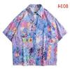 Hong Kong Style Vintage Sunflower Floral Shirt - Unisex Casual Short Sleeve