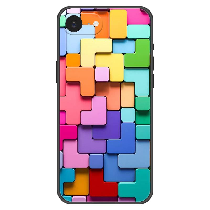 Phone Case For iPhone 16E iPhone16E SE 2025 SE4 5G Cases Soft Silicone Cover For iPhone SE4 Fashion Case Full Protector Shells
