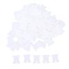 300pcs Sorting Storage Function Floss Bobbins White Embroidery Floss Cards For Sewing