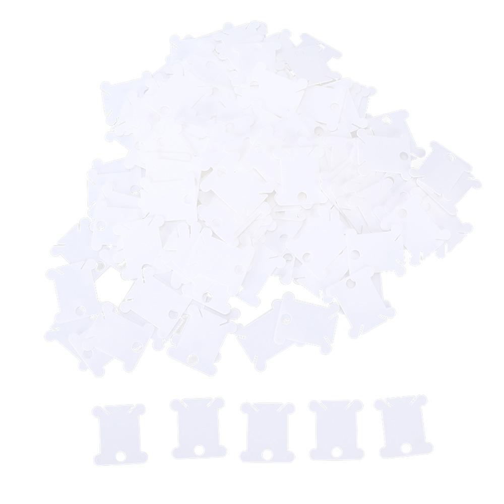 300pcs Sorting Storage Function Thread Organizer White Embroidery Floss Cards  For Cross Stitch