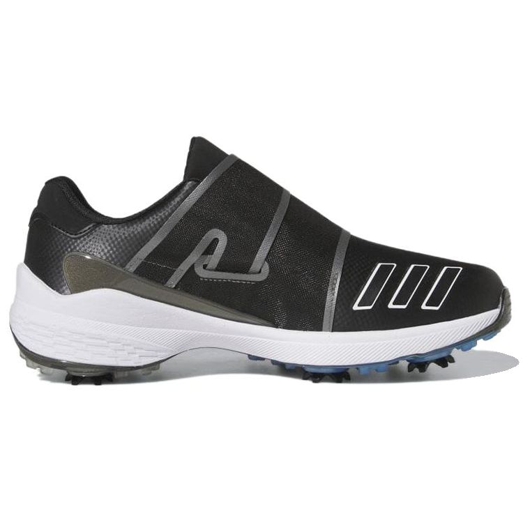 Adidas Zg23 Shock Absorbing Slip Resistant Durable Low Top Golf Shoes Men Golf Shoes Black White GY9714
