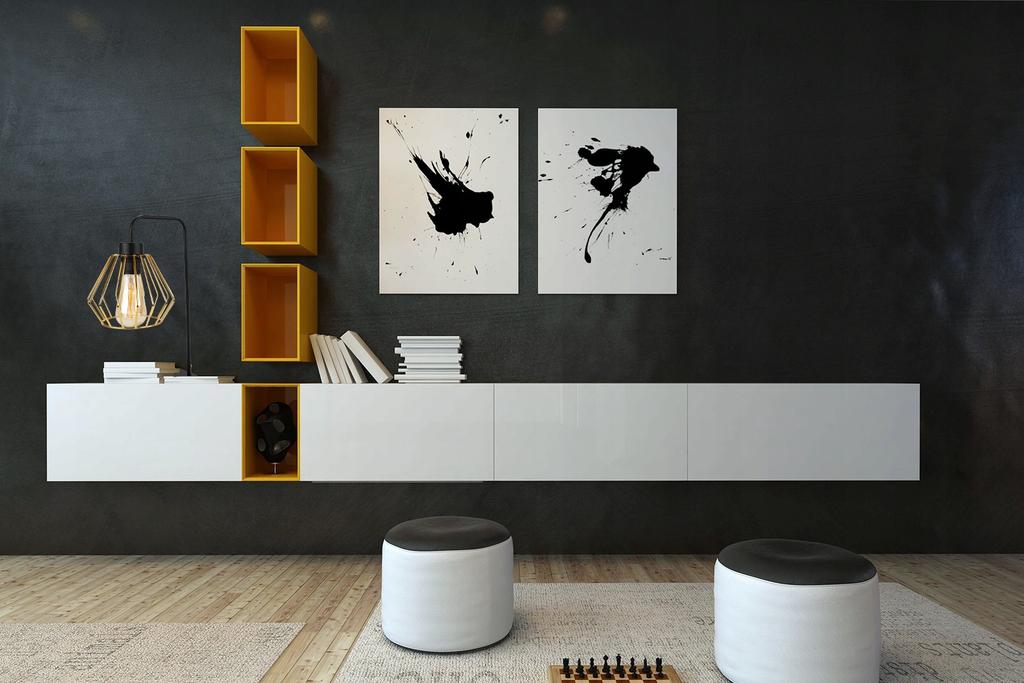 STANDING NIGHT DESK LAMP WICIAK GOLD LED