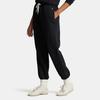 Polo Ralph Lauren Ss23 Solid Color Logo Embroidered Drawstring Elastic Waist Casual Sports Pants Women Bottoms Black 211891560-003