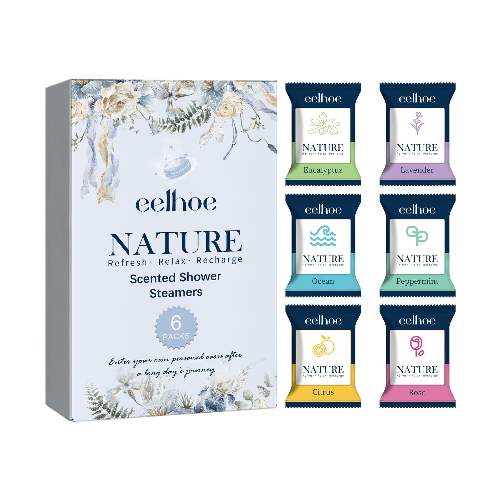 EELHOE Shower Tablets: Portable Fragrance, Gentle Cleansing, Moisturizing for Body Skin, Relaxing and Aromatherapeutic Shower Tablets