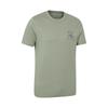 Mountain Warehouse Men's Lake District Back Print Short-Sleeved T-Shirt