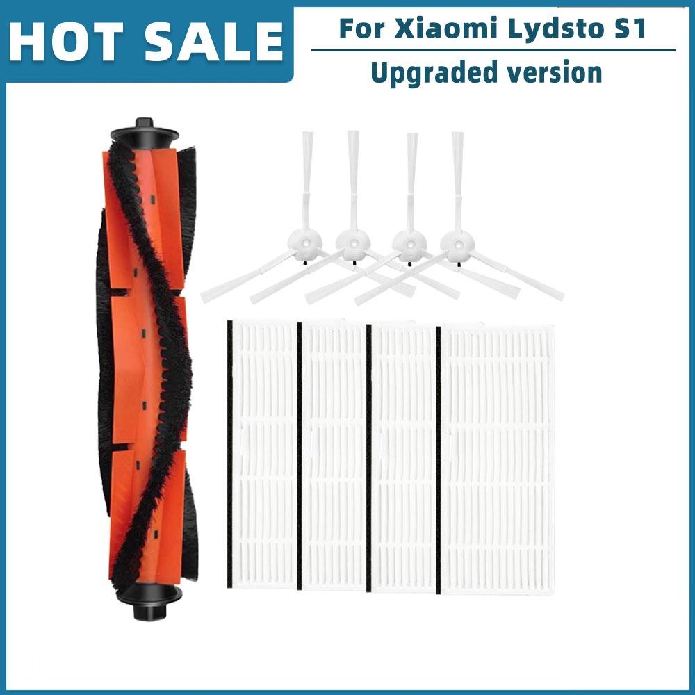 Pièces de Rechange Pour Aspirateur Robot Xiaomi Lydsto S1 Brosse Principale Brosse Latérale Filtre Hepa Serpillère Sac à Poussière Accessoires