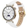 Kompatibel für Huawei Watch GT 5 41mm Armband Goldene Schnalle Schlankes Lederarmband