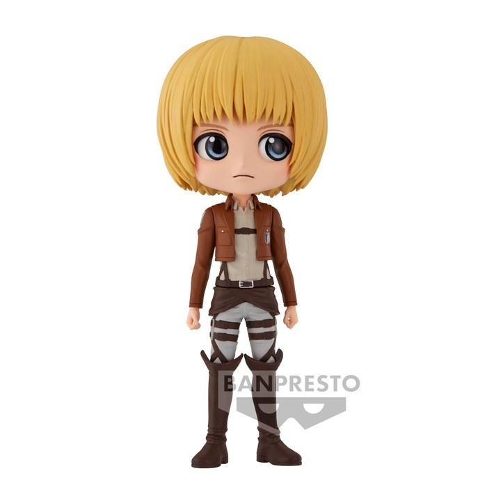 Banpresto Attack on Titan - Armin Arlert (V.B) Bandai Spirits Q Posket Figure, Armin Arlert (Ver. B), 5.5 inches