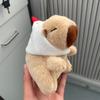 Capybara Plush Keychain Figure Water Otter Stuffed Animal Pp Cotton Child Gift