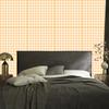 Wallpaper Fabric Pattern Cream Background, Cream Center for Living Room and Bedroom 50x1000