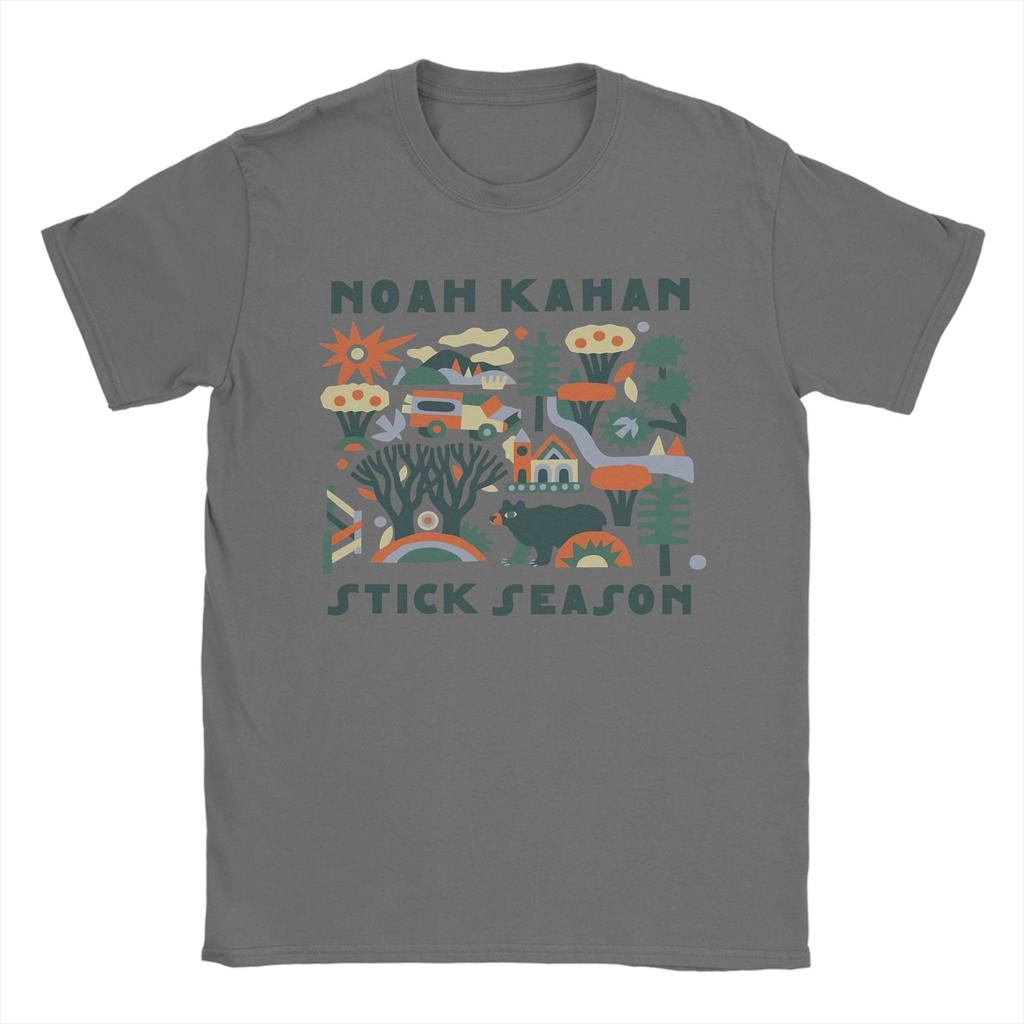 NNoah Kahan Stick Season Unisexs T Shirt  Novelty Tee Shirt Short Sleeve O Neck TShirt Pure Cotton Big Size Clothes