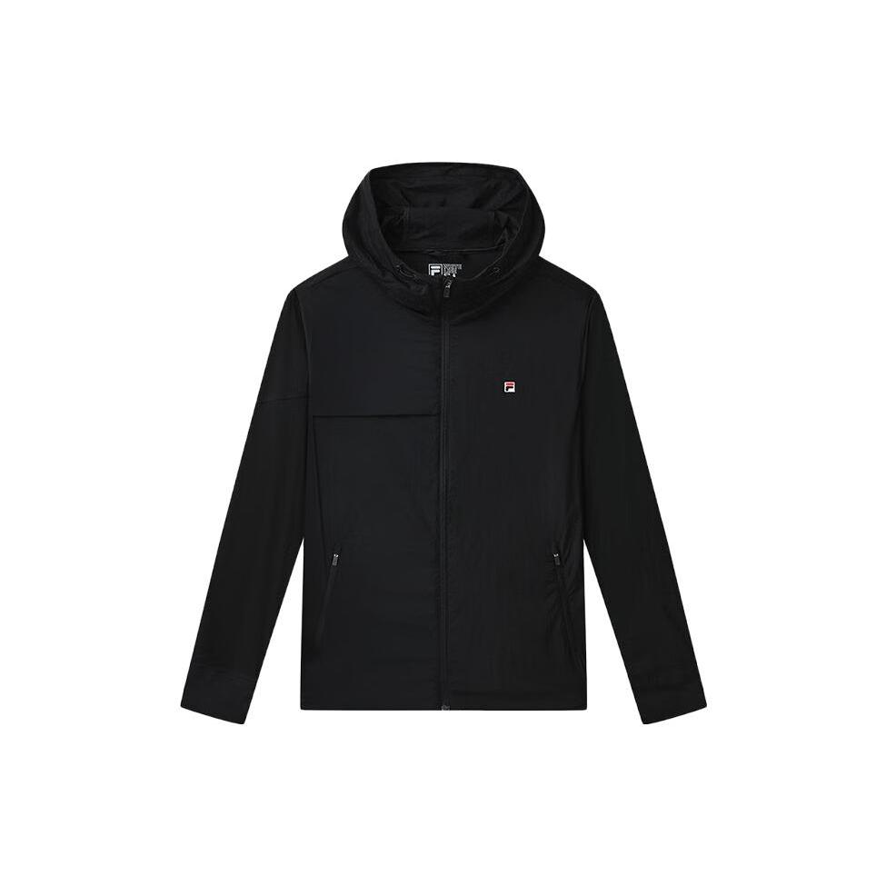 FILA Jackets Men s Black Hooded Moderate F11M328702F-BK M