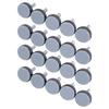 20PCS PTFE Furniture Leveler Feet M6 Thread Antislip Furniture Glides Slider for Tables Chairs Cabinets