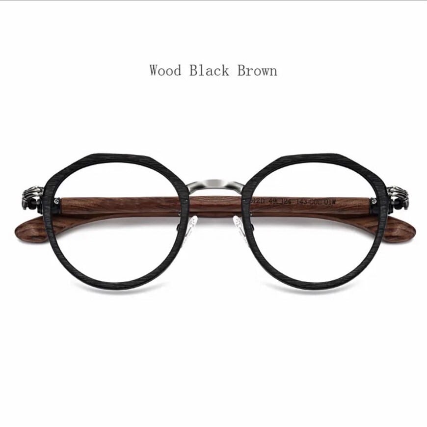 Деревянные готические очки ручной работы — фото 11