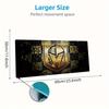 Vegas Golden Knights Mouse Pad, Large Gaming Desk Mat, Non-slip XXL Mousepad for Laptop & Tablet, Mini PC Playmat with Stitched Edges