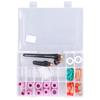 49Pcs TIG Welding Accessory Glass Cup Nozzle Collet Tool Set Kit for WP‑17 18 26