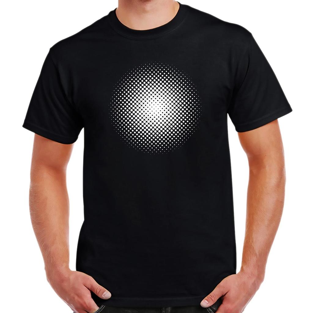 T-shirt con motivo a pois Op Art Regalo
