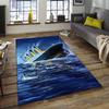 1pc Titanic1 Design Area Rug - Non-Slip, Soft & Cozy Floor Mat for Living Room, Bedroom, Office - Indoor/Outdoor Decorative Carpet