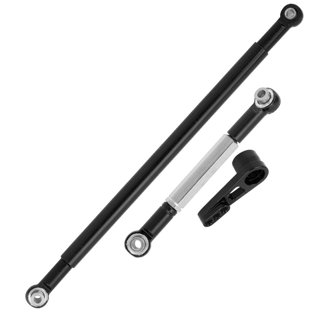 Steering Rod Link Arm Aluminum Alloy Steering Link Rod for MN86K 1Celsius12 RC Car