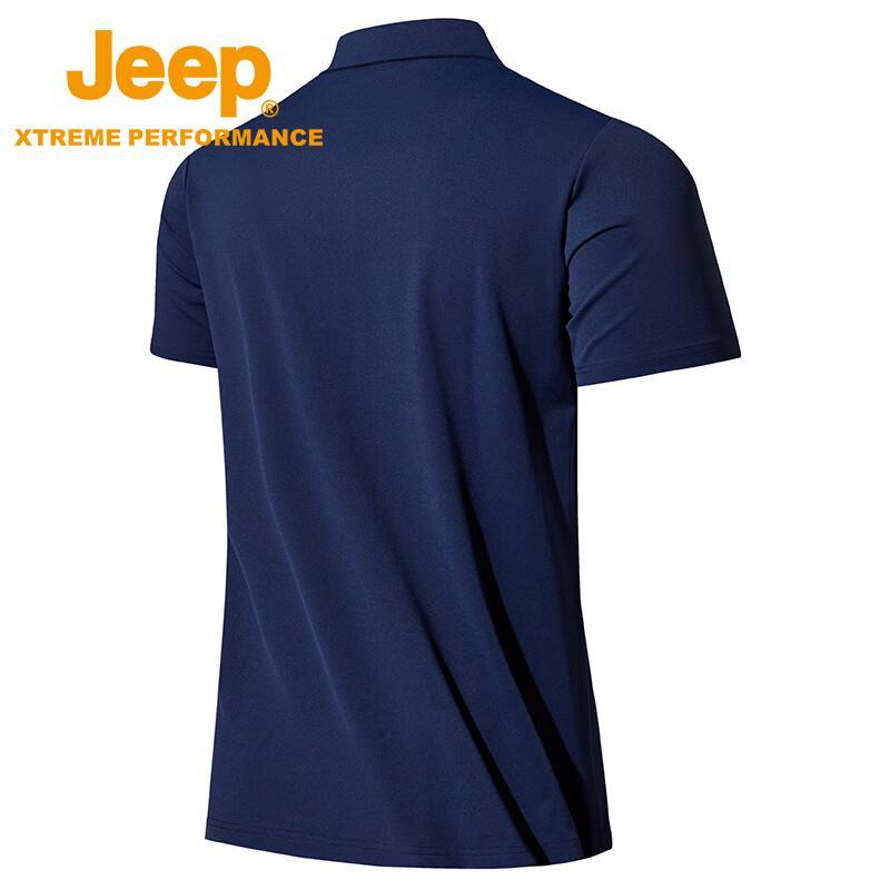 JEEP Men's J322099905 Outdoor Casual Short Sleeve Polo Shirt