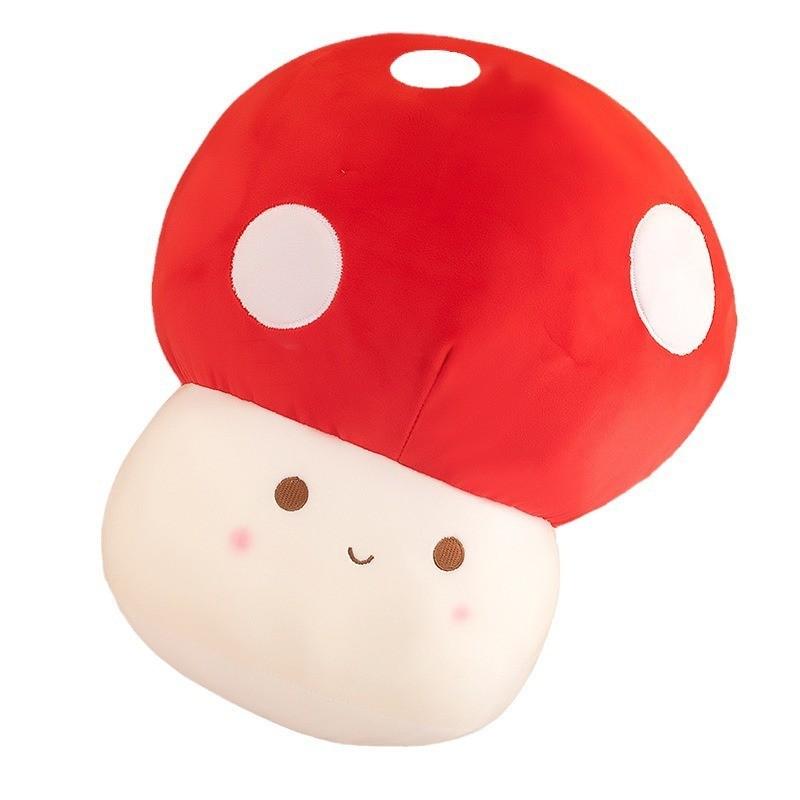 Toy Mushroom Plush Soft Stuffed Doll Cartoon Kids Bedroom Decor Birthday Gift