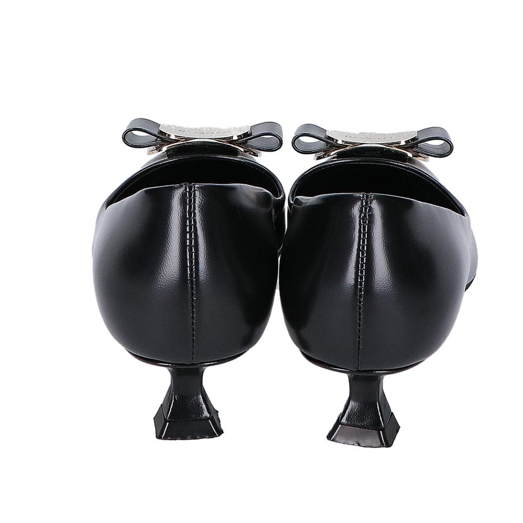 Salvatore Ferragamo [Beautiful Condition] Vara Ribbon Pumps shoes 4C blackUsed