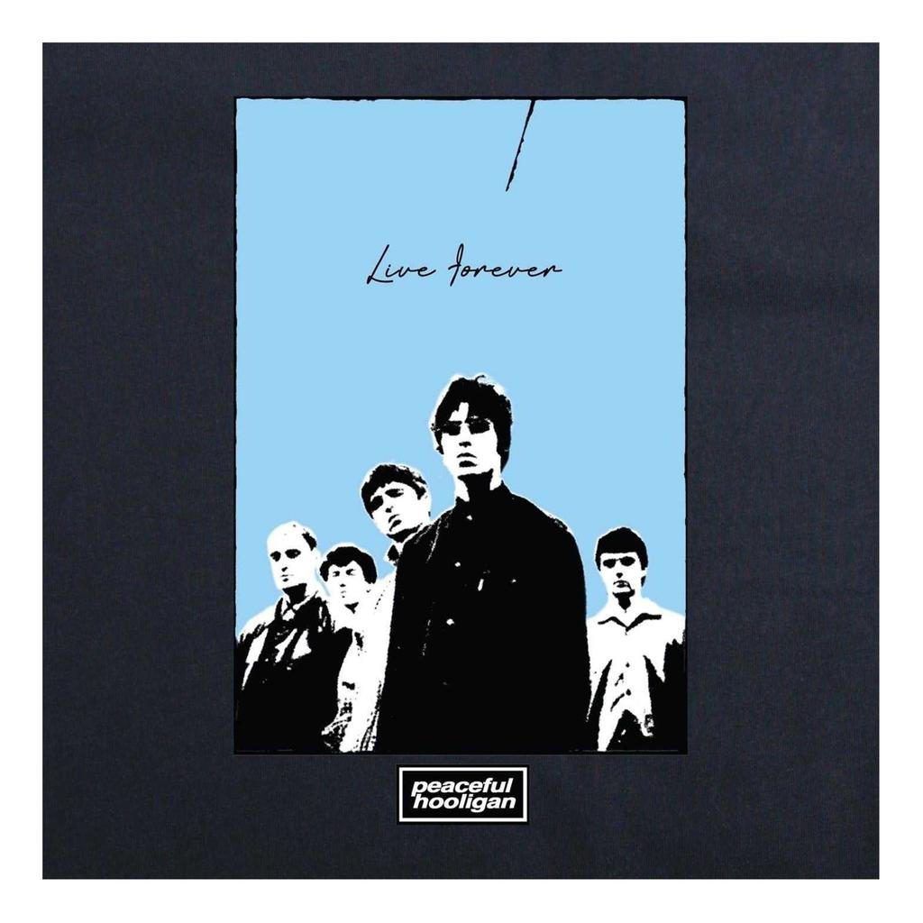 Oasis Unisex Adult Live Forever Graphic Print T-Shirt