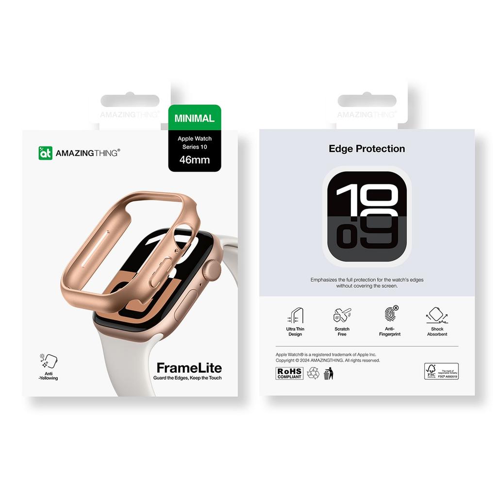 Apple Watch 46mm Minimal Case - Roségold