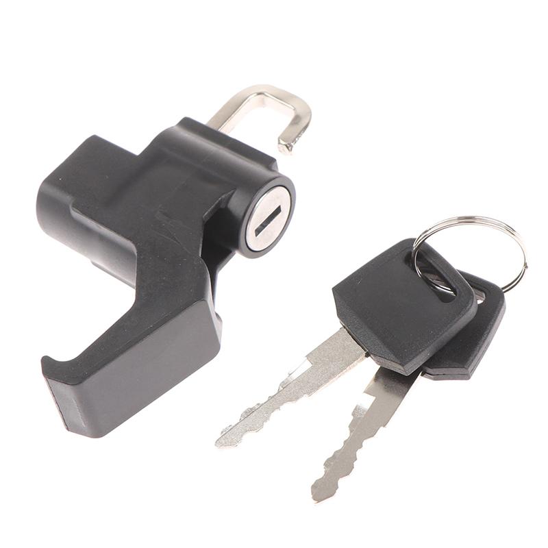 Motorcycle Universal Helmet Lock Handlebar 22-26mm Anti-theft Security Motorbike