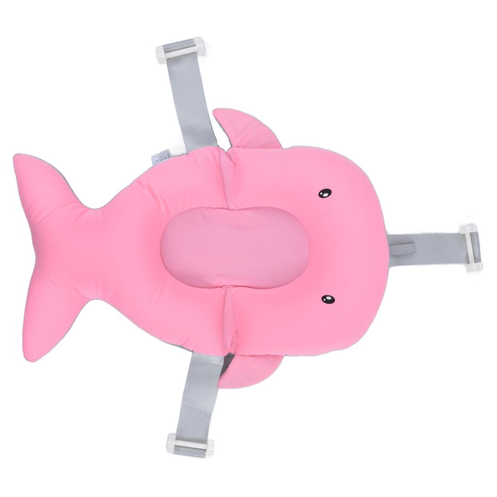 Baby Sink Bath 3 Way Buckle Rotation Adjustment Fast Drainage Baby Bath Cushion for Newborn 0‑6 Months