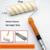 Adjustable Stainless Steel Telescopic Handle Waterproof Paint Roller Brush