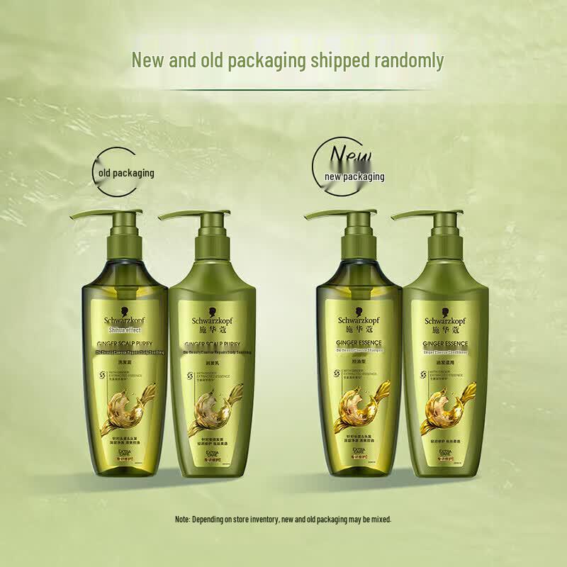 Schwarzkopf Ginger Essence Oil Control & Volumizing Shampoo & Conditioner Set