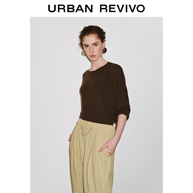 UR 2025 Autumn Women's Loose Fit Long Sleeve T-shirt