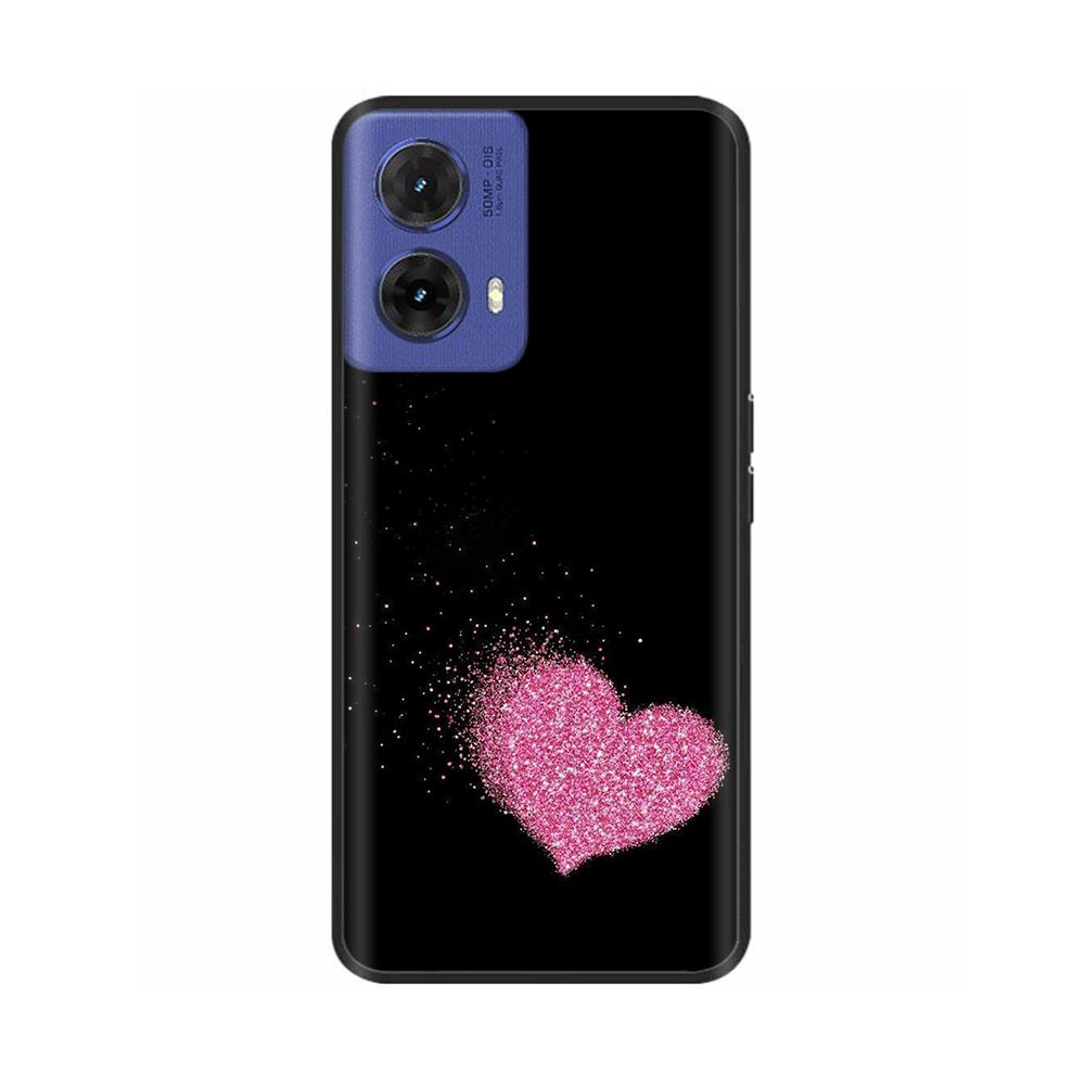 For Motorola Moto G85 Case Butterfly Soft Matte Silicone Back Cover For Moto G85 5G Cases MOTOG85 G 85 5G Funda Full Phone Coque