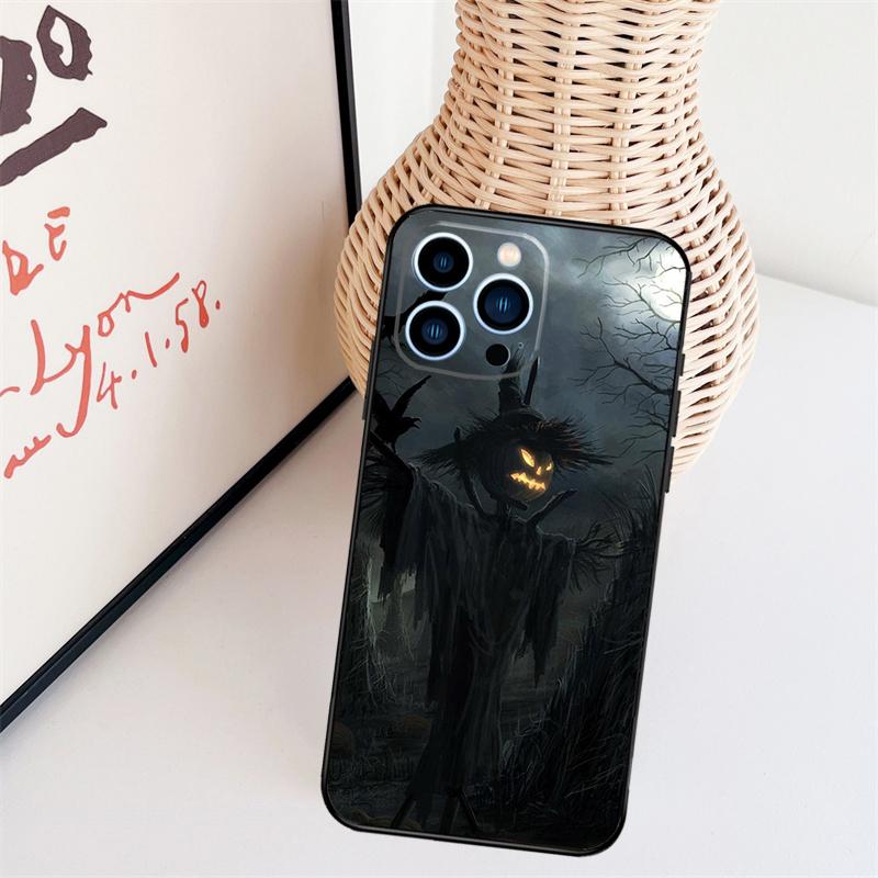 Halloween Pumpkin Ghost Mummy Phone Case For iPhone 17 Pro Max 16 15 11 12 13 14 Pro Max mini 15 16 Plus 16e 17 Air Cover