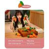 Interactive Dog Toys,Carrot Snuffle Mat for Dogs Plush Puzzle Toys 2 in 1 Nosework Feed Games for Pet Stress Relief