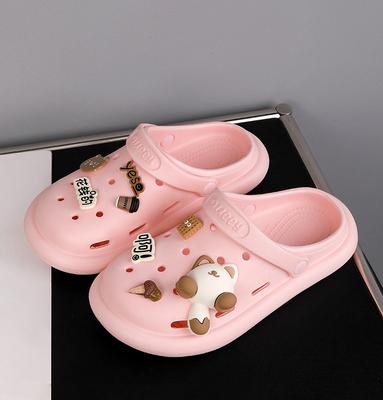 Cave Shoes for Women, Thick Soled Indoor Home Decor, One Shoe for Two, Non Slip Sandals for Showering, Women's Summer