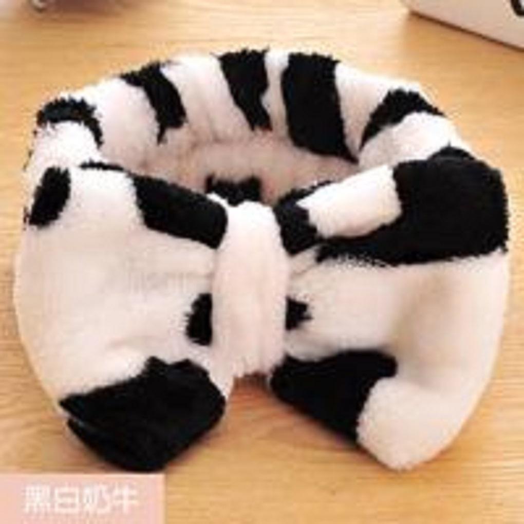 Women Bowknot Design Hairband Makeup Face Washing Hair Coral Velvet Hairband