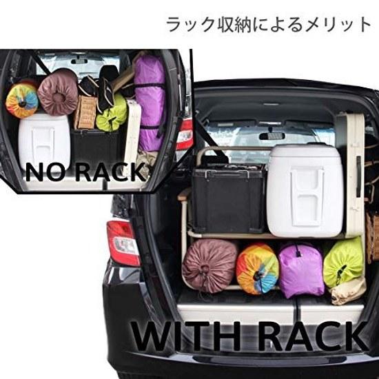 DOD Good Luck Sofa Two-Person Folding Chair that Becomes Shelf Car Aluminum Alloy