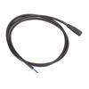 3 Pin Female E Bike Extension Cable Stable Performance 2A 250V Bike Lithium Battery Cable for Bike Modification