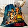 Stranger Things Blanket Suitable for sofas,travel, living rooms also a good gift for friends and family Suitable for all seasons.