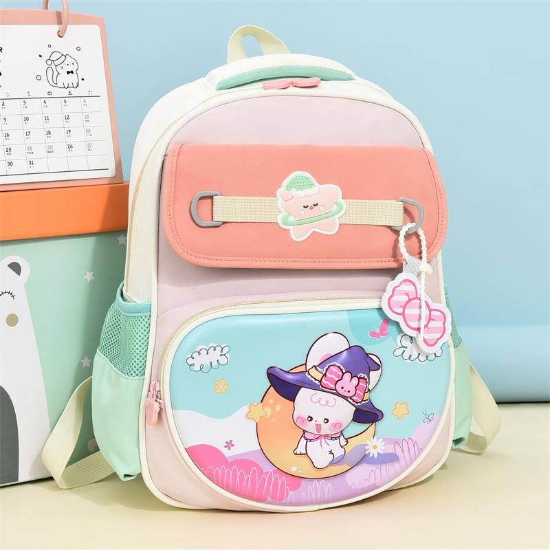 Primary School Boys and Girls Schoolbag Grade 1-3 Cartoon Children Backpack